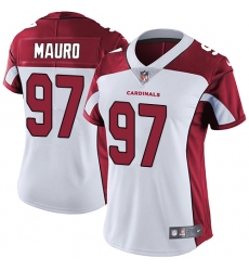 Women's Nike Arizona Cardinals #97 Josh Mauro White Vapor Untouchable Limited Player NFL Jersey