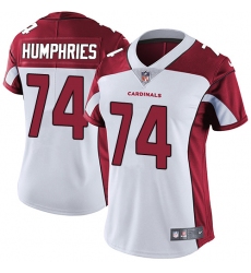 Women's Nike Arizona Cardinals #74 D.J. Humphries White Vapor Untouchable Limited Player NFL Jersey