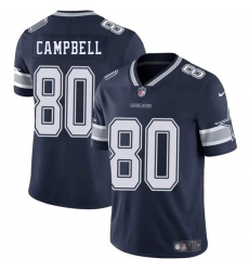 Men's Dallas Cowboys #80 Parris Campbell Navy 2025 Vapor Untouchable Limited Football Stitched Jersey