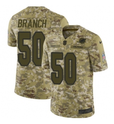 Youth Nike Miami Dolphins #50 Andre Branch Limited Camo 2018 Salute to Service NFL Jersey