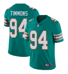 Men's Nike Miami Dolphins #94 Lawrence Timmons Aqua Green Alternate Vapor Untouchable Limited Player NFL Jersey