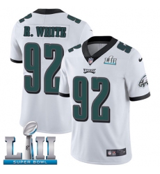 Youth Nike Philadelphia Eagles #92 Reggie White Vapor Untouchable Limited Player Super Bowl LII NFL Jersey