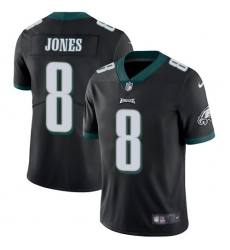Youth Nike Philadelphia Eagles #8 Donnie Jones Black Alternate Vapor Untouchable Limited Player NFL Jersey
