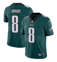 Youth Nike Philadelphia Eagles #8 Donnie Jones Midnight Green Team Color Vapor Untouchable Limited Player NFL Jersey