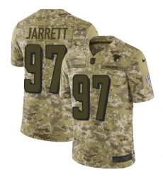 Men's Nike Atlanta Falcons #97 Grady Jarrett Limited Camo 2018 Salute to Service NFL Jersey