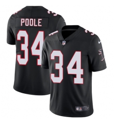 Men's Nike Atlanta Falcons #34 Brian Poole Black Alternate Vapor Untouchable Limited Player NFL Jersey