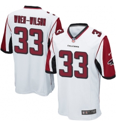 Men's Nike Atlanta Falcons #33 Blidi Wreh-Wilson Game White NFL Jersey