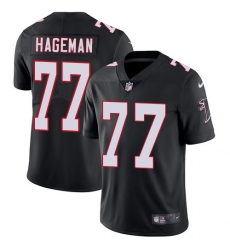 Men's Nike Atlanta Falcons #77 Ra'Shede Hageman Black Alternate Vapor Untouchable Limited Player NFL Jersey