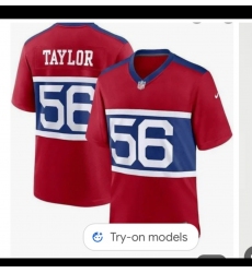 Men's New York Giants #56 Lawrence Taylor Century Red Alternate Vapor Limited Football Stitched Jersey