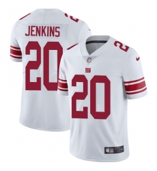 Men's Nike New York Giants #20 Janoris Jenkins White Vapor Untouchable Limited Player NFL Jersey