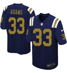 Youth Nike New York Jets #33 Jamal Adams Limited Navy Blue Alternate NFL Jersey