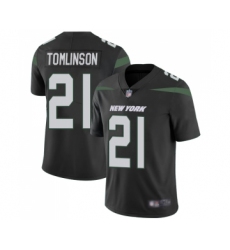 Men's New York Jets #21 LaDainian Tomlinson Black Alternate Vapor Untouchable Limited Player Football Jersey
