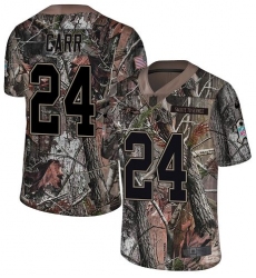 Youth Nike Baltimore Ravens #24 Brandon Carr Limited Camo Salute to Service NFL Jersey