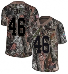 Men's Nike Baltimore Ravens #46 Morgan Cox Limited Camo Salute to Service NFL Jersey
