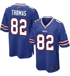 Youth Nike Buffalo Bills #82 Logan Thomas Game Royal Blue Team Color NFL Jersey