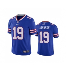 Men's Buffalo Bills #19 KeeSean Johnson Blue Vapor Untouchable Limited Stitched Jersey