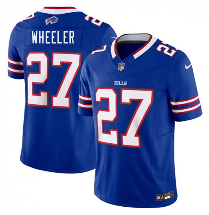 Men's Buffalo Bills #27 Ian Wheeler Blue 2026 F.U.S.E. Vapor Untouchable Limited Football Stitched Jersey