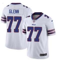 Men's Nike Buffalo Bills #77 Cordy Glenn White Vapor Untouchable Limited Player NFL Jersey