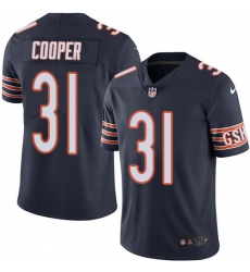 Men's Nike Chicago Bears #31 Marcus Cooper Navy Blue Team Color Vapor Untouchable Limited Player NFL Jersey