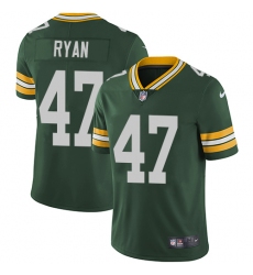 Men's Nike Green Bay Packers #47 Jake Ryan Green Team Color Vapor Untouchable Limited Player NFL Jersey