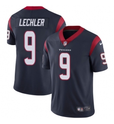 Youth Nike Houston Texans #9 Shane Lechler Limited Navy Blue Team Color Vapor Untouchable NFL Jersey
