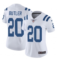 Women's Nike Indianapolis Colts #20 Darius Butler White Vapor Untouchable Limited Player NFL Jersey