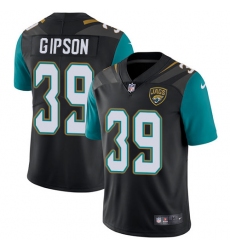 Youth Nike Jacksonville Jaguars #39 Tashaun Gipson Black Alternate Vapor Untouchable Limited Player NFL Jersey