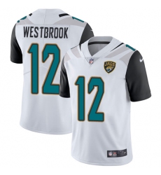 Youth Nike Jacksonville Jaguars #12 Dede Westbrook White Vapor Untouchable Limited Player NFL Jersey