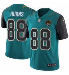 Men's Nike Jacksonville Jaguars #88 Allen Hurns Teal Green Team Color Vapor Untouchable Limited Player NFL Jersey
