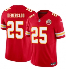 Men's Kansas City Chiefs #25 Emari Demercado Red 2026 F.U.S.E. Vapor Untouchable Limited Football Stitched Jersey